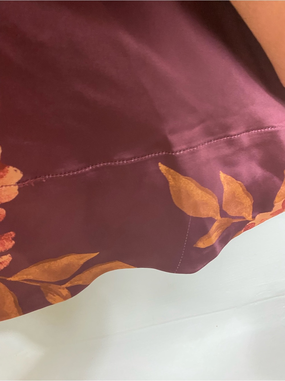 Free People Botanical Maxi Dress Brown Floral Strapless Pleated Sundress XS - Picture 10 of 12